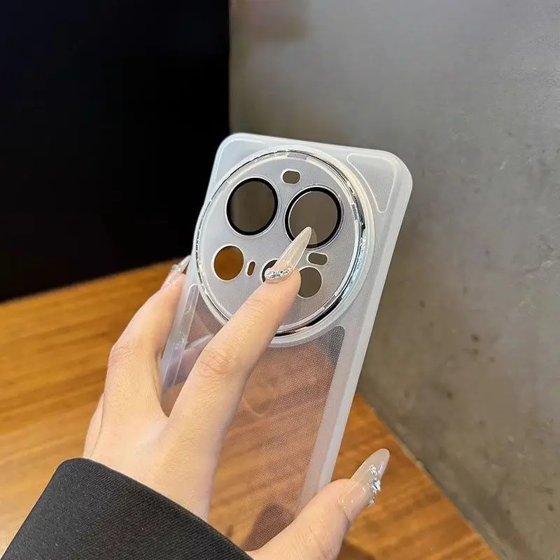 Shockproof Plating Silicone Back Cover