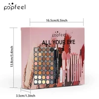 POPFEEL Eye Makeup Set 40 Color Eyeshadow Palette Eyebrow Pencil Eyeliner Pen Mascara With A Set Of Makeup Brushes Eye Cosmetics 6