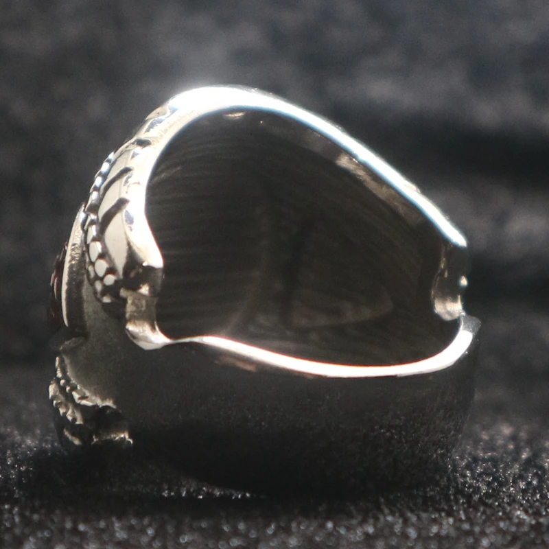 Unisex 316L Stainless Steel Cool Punk Gothic World of Warcraft WOW