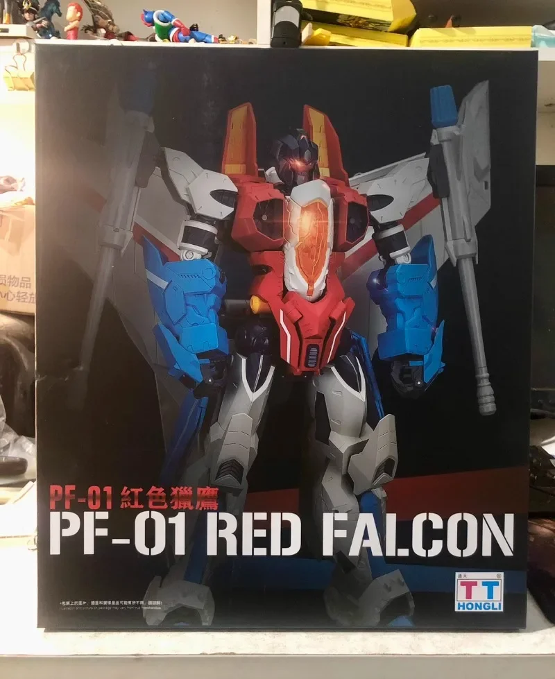 Em estoque brinquedo de transformação tt hongli modelo pf01 falcon