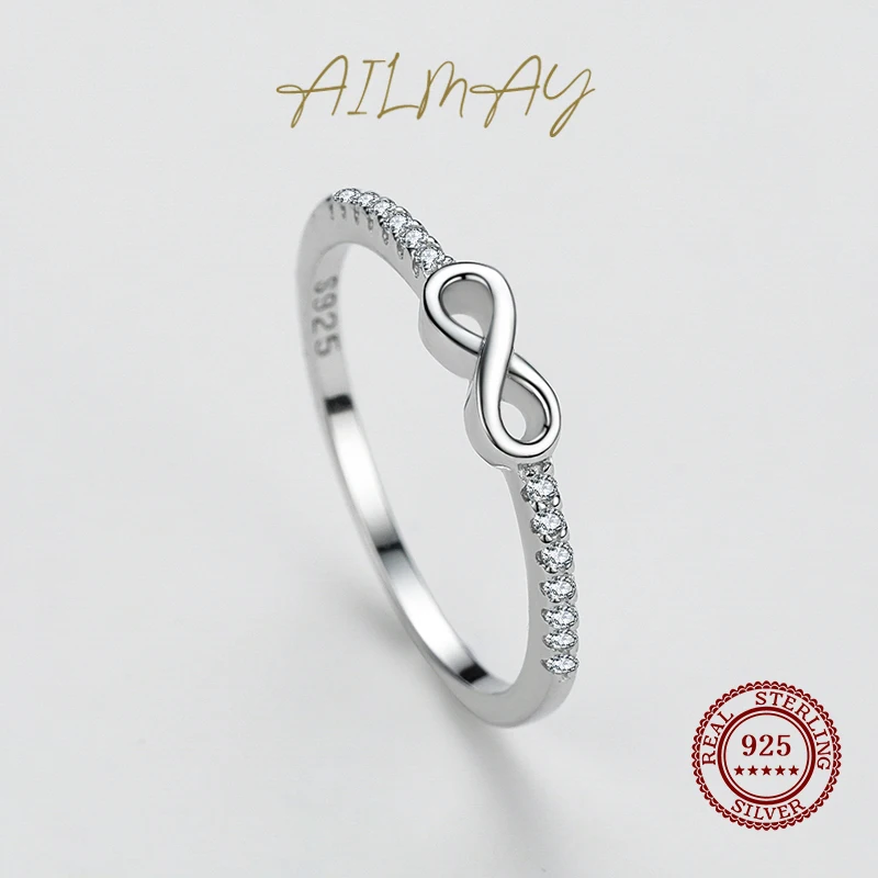 Infinity Ring in Sterling Silver with Diamonds, 13mm | David Yurman