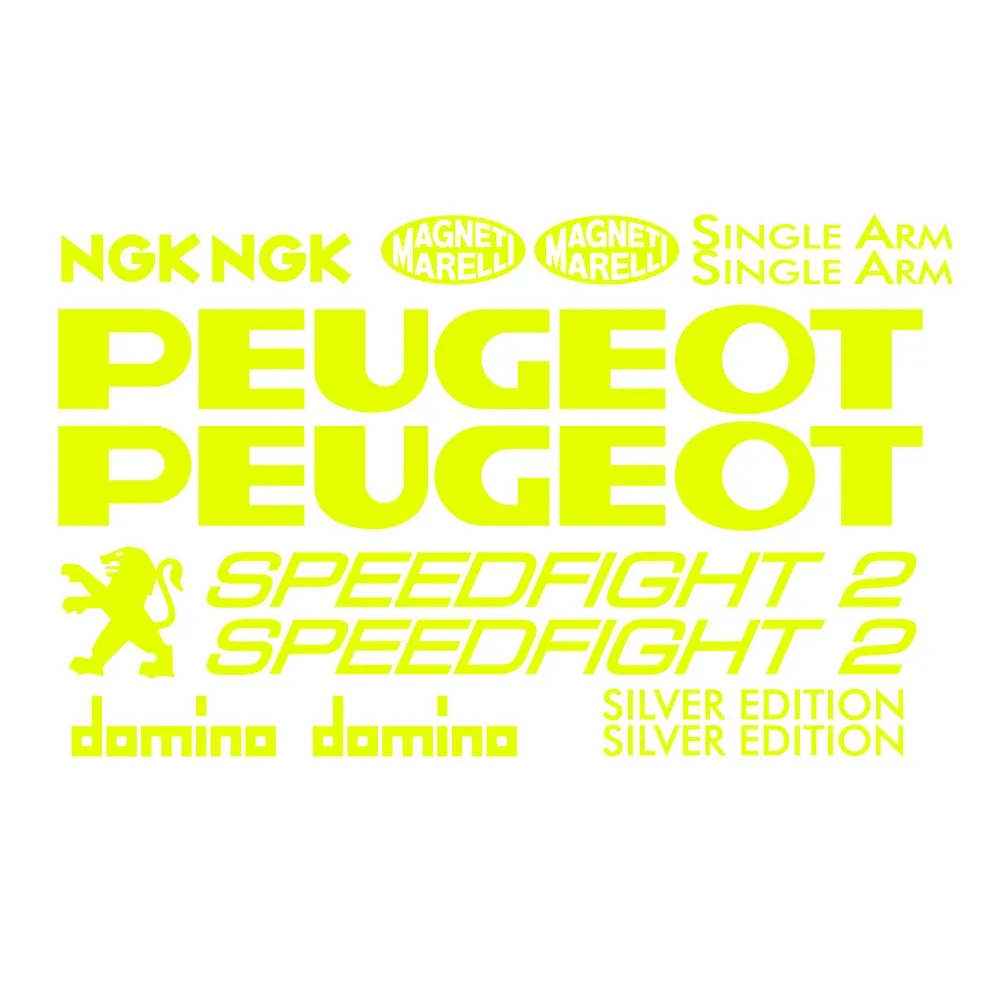 Kit Adesivo Compatibile Per Moto Scooter Peugeot Speedfight 2