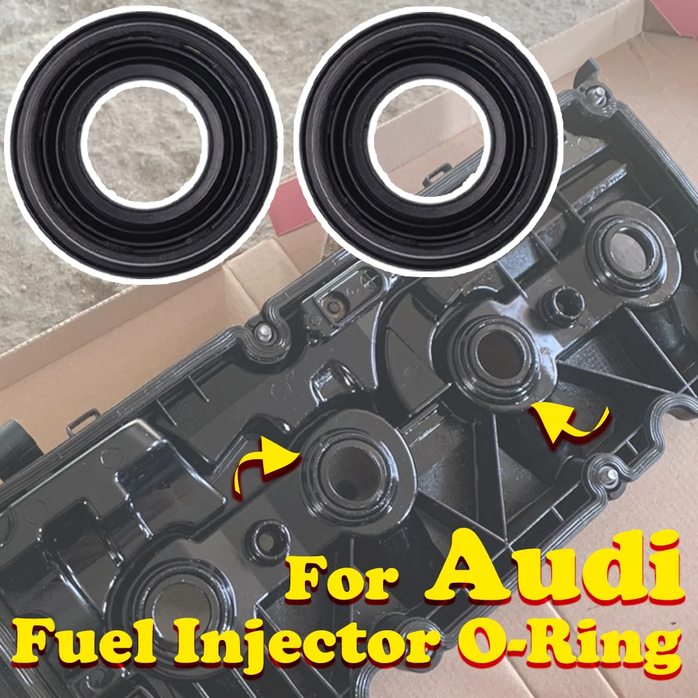 Fuel Diesel Injector Seal Ring For Audi A1 8X A3 8P 8V A4 B8 8K A5 8T 8F A6 C7 4G Q3 8U Q5 8R TT 8J Valve Gaskets Holder Cover