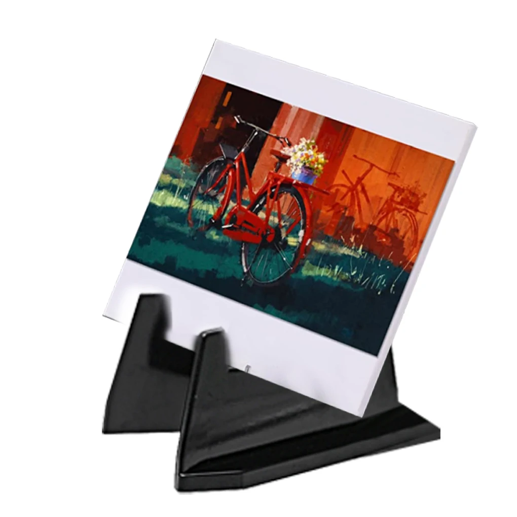 Présentoir à Pièces De Monnaie En Acrylique – Chevalet Transparent Pour Collection, Support épais 3,5 Mm, Pour Pièces De 45 à 80 Mm - 4