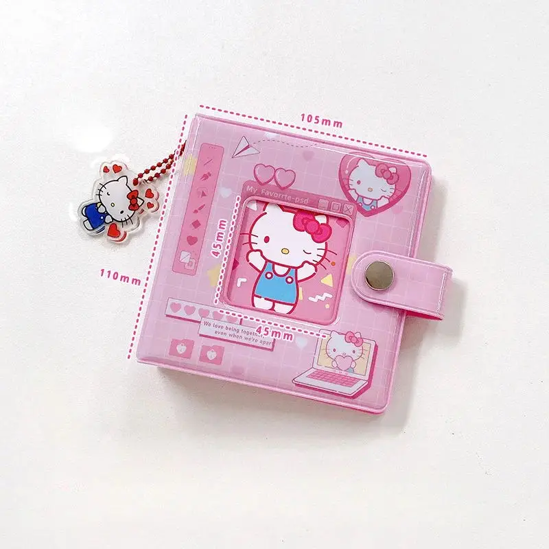 Kawaii Hello Kitty Anime Mini Photo Album Kids Sanrio Kuromi