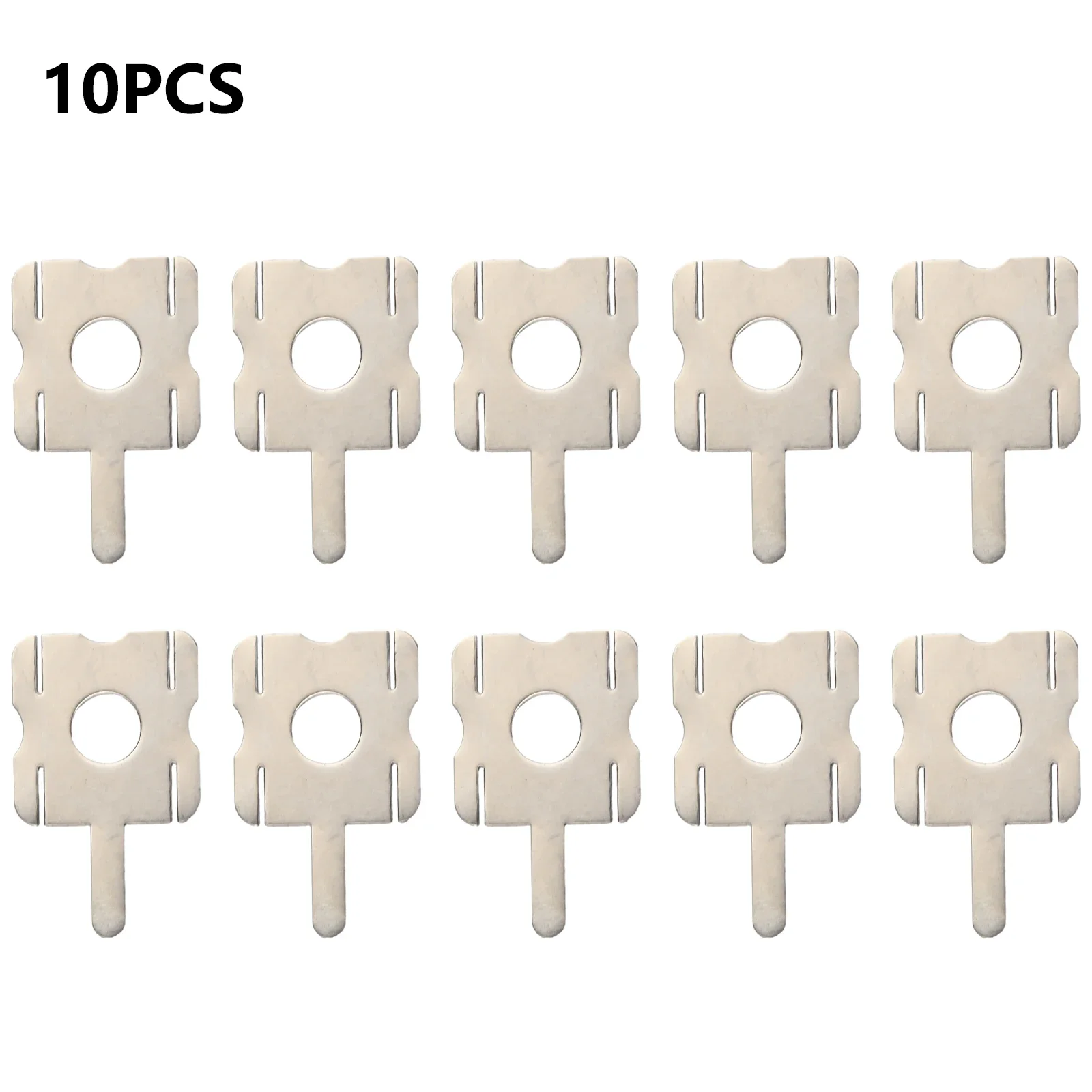

10Pcs 4S Lithium Battery Pack Replace Spot Welding Nickel Sheet U-Shaped High Purity Nickel Plate Rolling Sheets