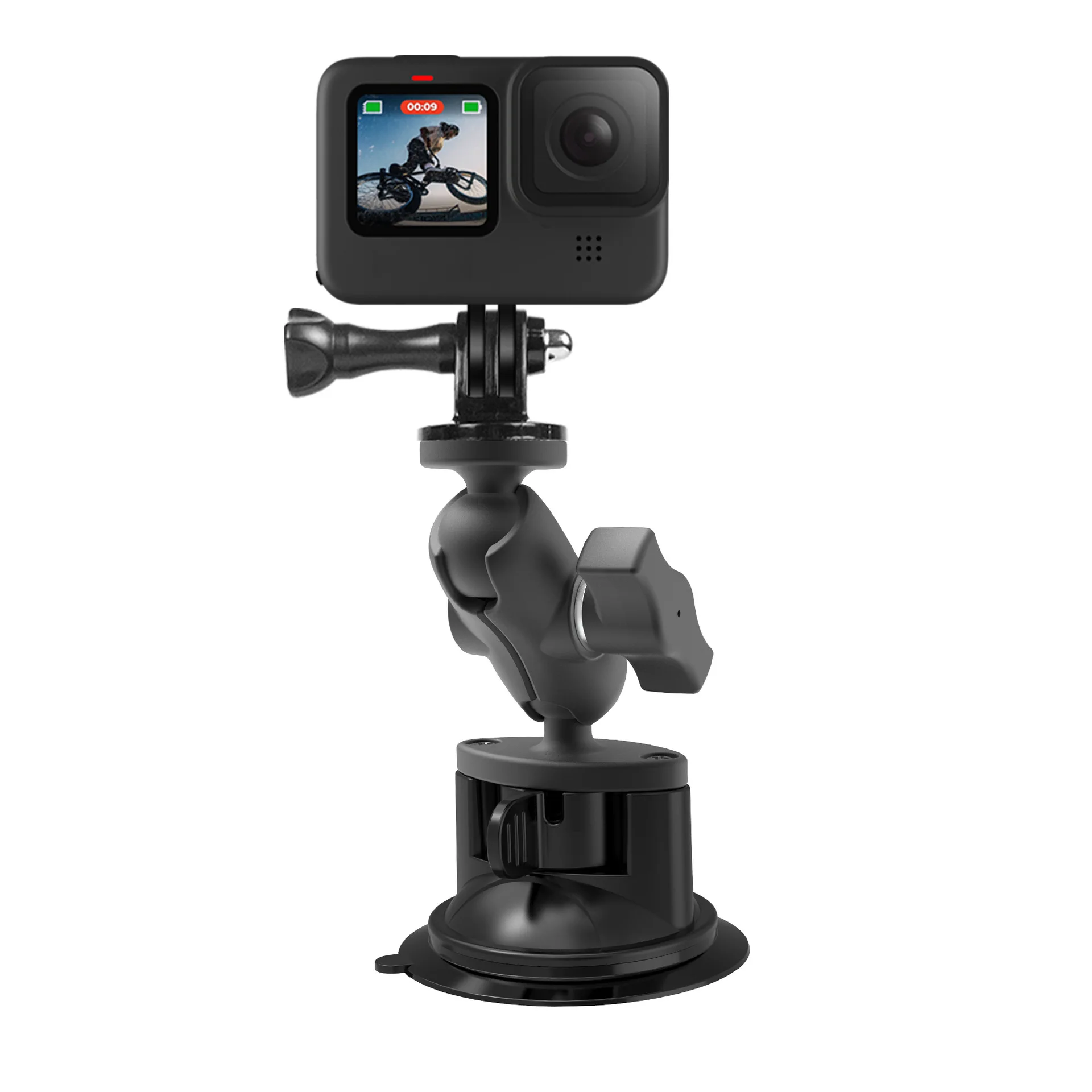 

Suction Cup Bracket for Camera Recorder Shooting Bracket Mobile Phone Navigation Bracket Multi-function Car Suction Cup