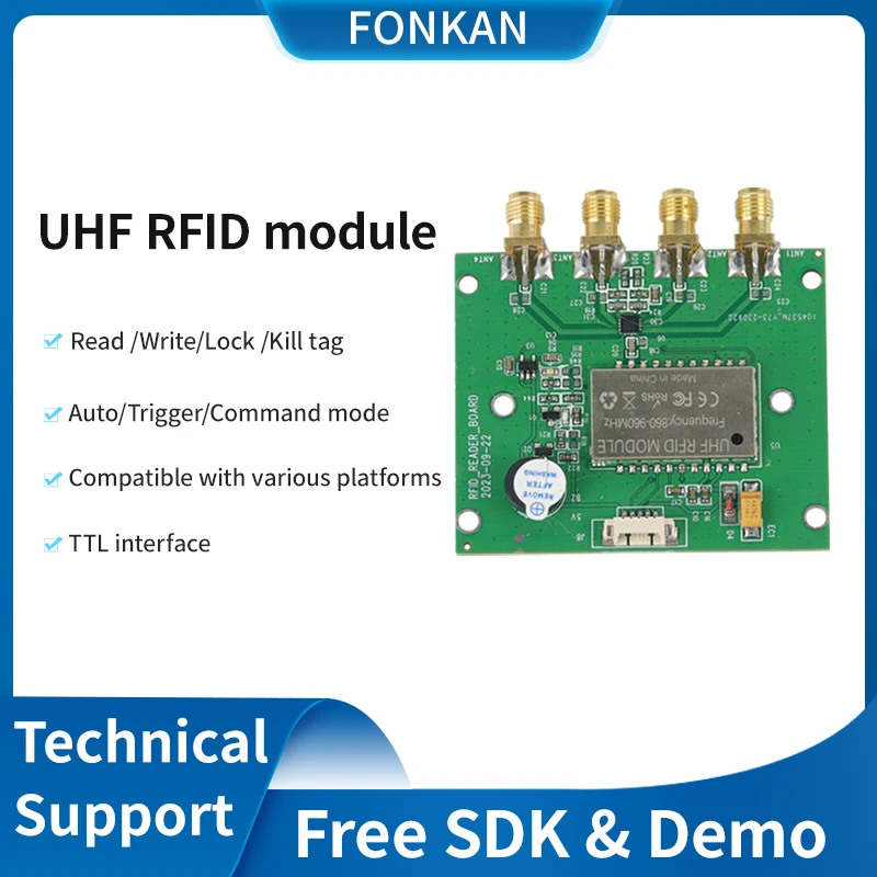 M-dulo-RFID-UHF-Ardunio-WiFi-Bluetooth-M-dulo-Leitor-UHF-915Mhz-TTL ...