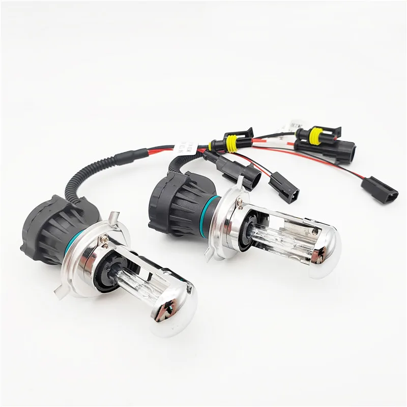 H4 Hi/Low 12V 35W 55W Beam HID Xenon bulb Replacement Light Lamp Car Headlight Lighting Source Conversion Kit 4300K 6000K 8000K 4