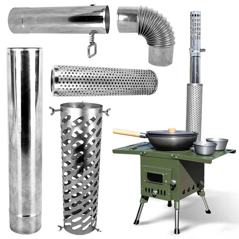 OutdoorTentStoveAccessoriesStainlessSteelCampingTentStove