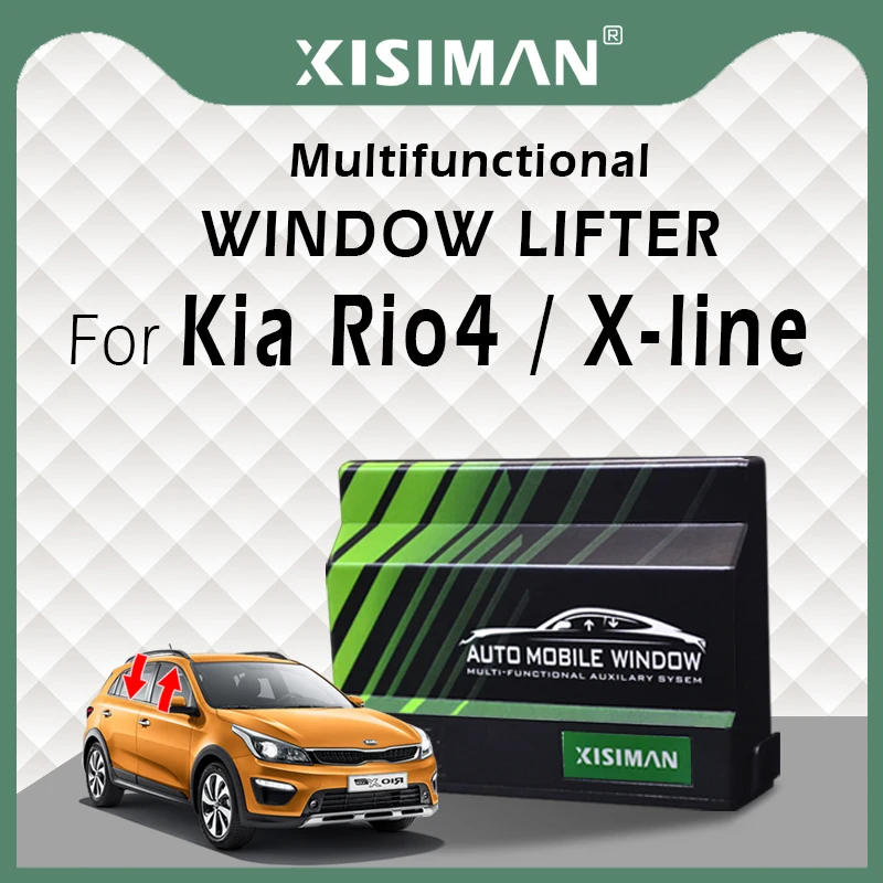 

Car Automatic Electric Window Lifter For Kia Rio 4 / X-line Car Automatically 4 Door Window Closer Closing Open Kit System