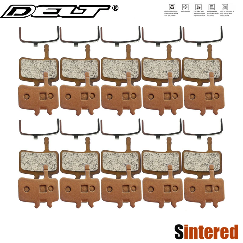 

10 Pair Sintered Bicycle Disc Brake Pads For SRAM AVID BB7 J3 J5 J7 Juicy 3 5 7 Ultimate Caliper Mountain MTB E-BIKE Accessories