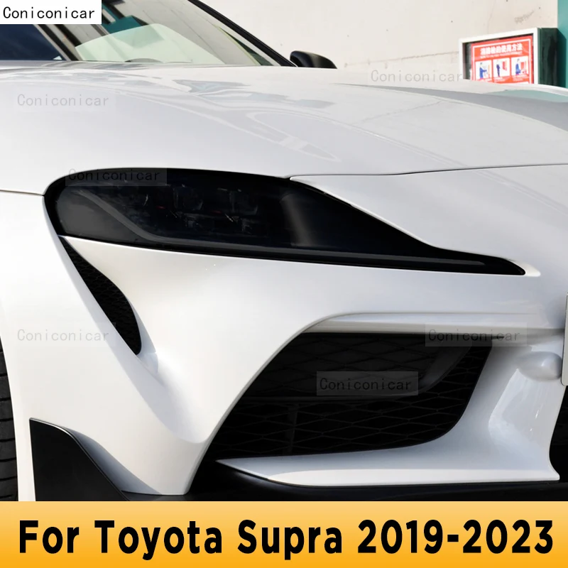For Toyota Supra 2019 2023 Car Exterior Headlight Anti scratch Front