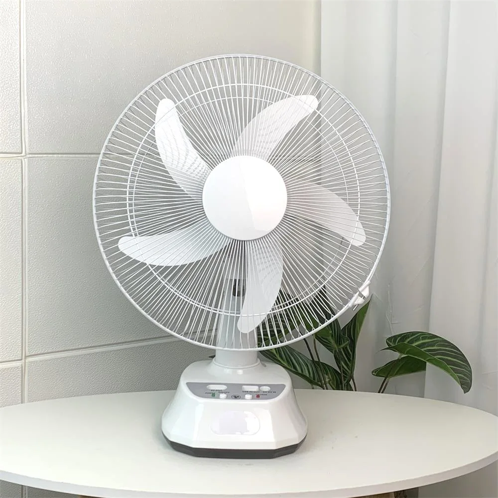 Electric-Fan-AC-DC-Rechargeable-Table-fan-Outdoor-with-LED-USB-Ports ...