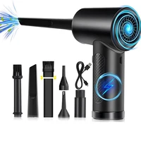 Electric Air Duster Air Blower for Computer Handheld Cordless Computer Duster Blower for Keyboard Laptop Electronics Cleaning 1