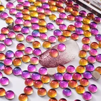 SS12 1440pcs Mermaid High Quality Glass Glitter Drop Rhinestones for 3D Nail Charm Art Decoration Strass Diamonds 2