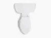 Comfort Height Two-piece Elongated1.28 Gpf Toilet with Class Five Flushing Technology And Left-hand Trip Lever Seat Not Included 4