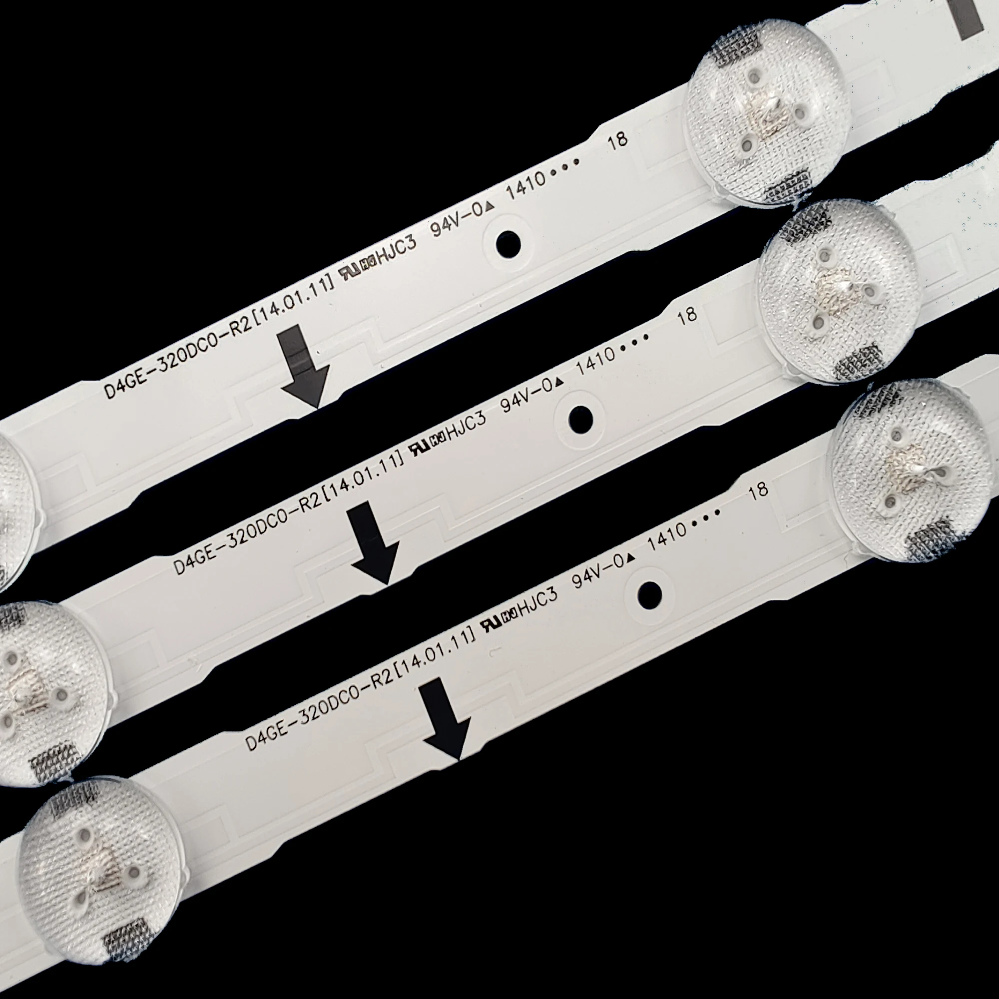 Tira de Retroiluminação Led para Ue32h4580 Ue32h4570 Ue32h4500ak Ue32h4000ak Ue32h4100ak Ue32j4100ak Ue32j4000ak 2014svs32hd _ 3228 30 Unidades - Imagem 2