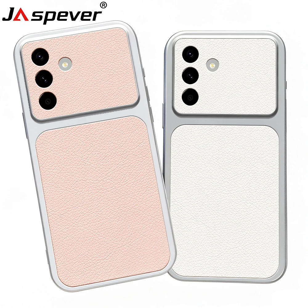 Luxury Shockproof Hybrid Leather Texture Case – Hard Cover