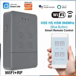 WiFi Smart Garage Door Opener with Tuya Smartlife App Integration - Remote - Controlled 868MHz Transmitter (WIFI version)
