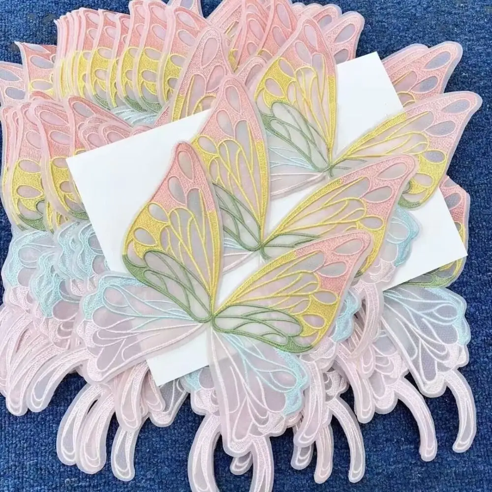 Lace Embroidered Appliques Sew On Patches DIY Craft Decoration