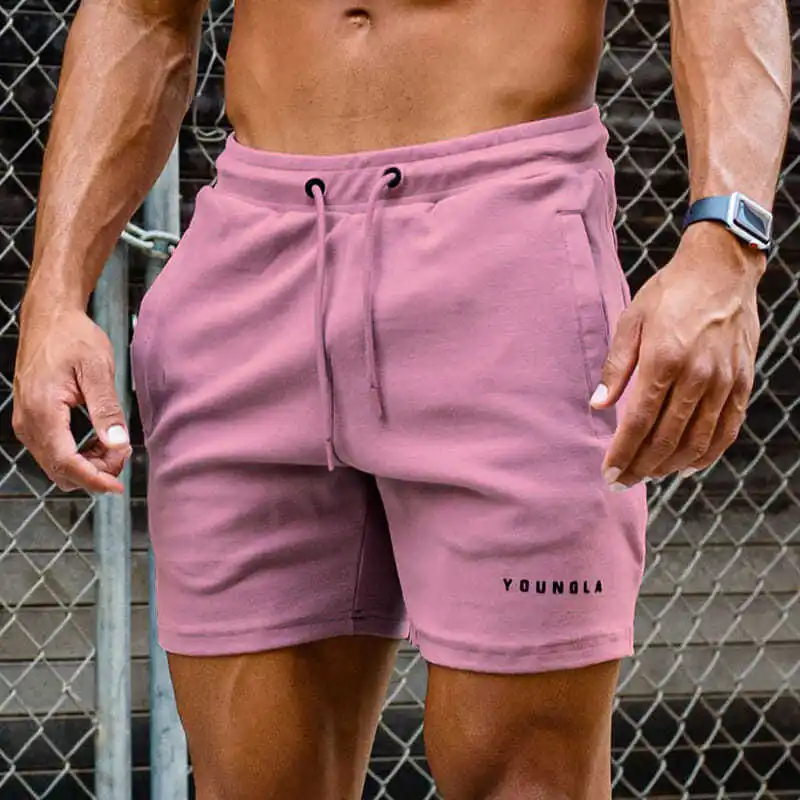 Open Crotch Outdoor Sex Fitness Men's Sports Cotton Casual Pants Elastic Loose Running Sweatpants Basketball Joggers Shorts Male
