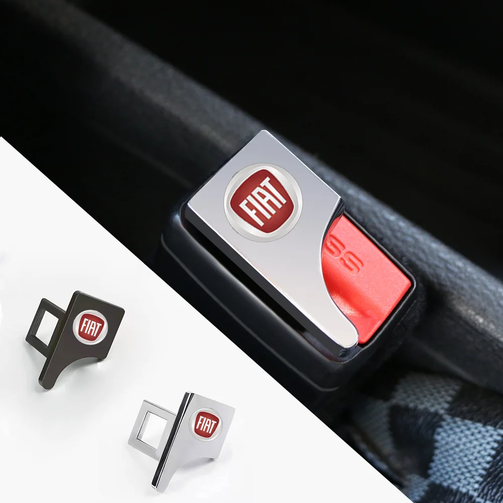 1Pcs Auto Veiligheid Seat Belt Buckle Clip Voor Fiat 500