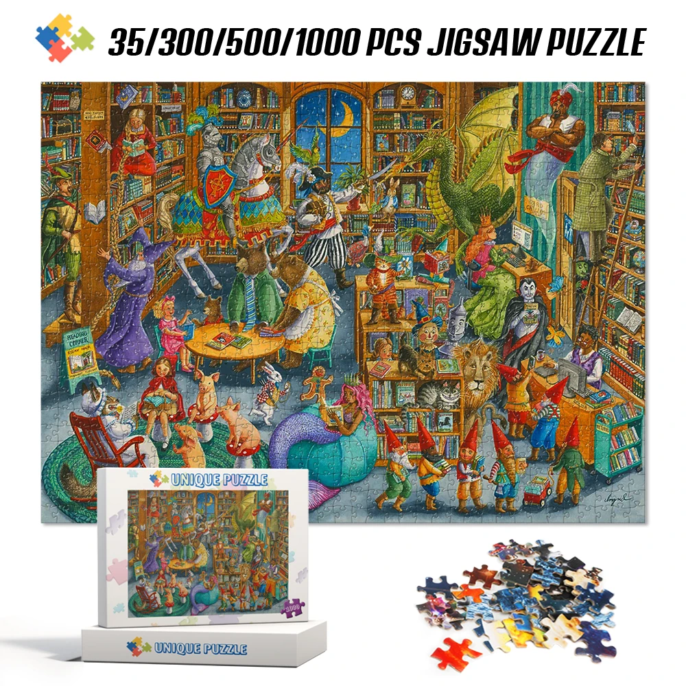

Disney Family Jigsaw Puzzle 35/300/500/1000 Pieces Jigsaw Puzzles for Adults Cartoon Anime Funny Jigsaw Puzzle Toys for Children