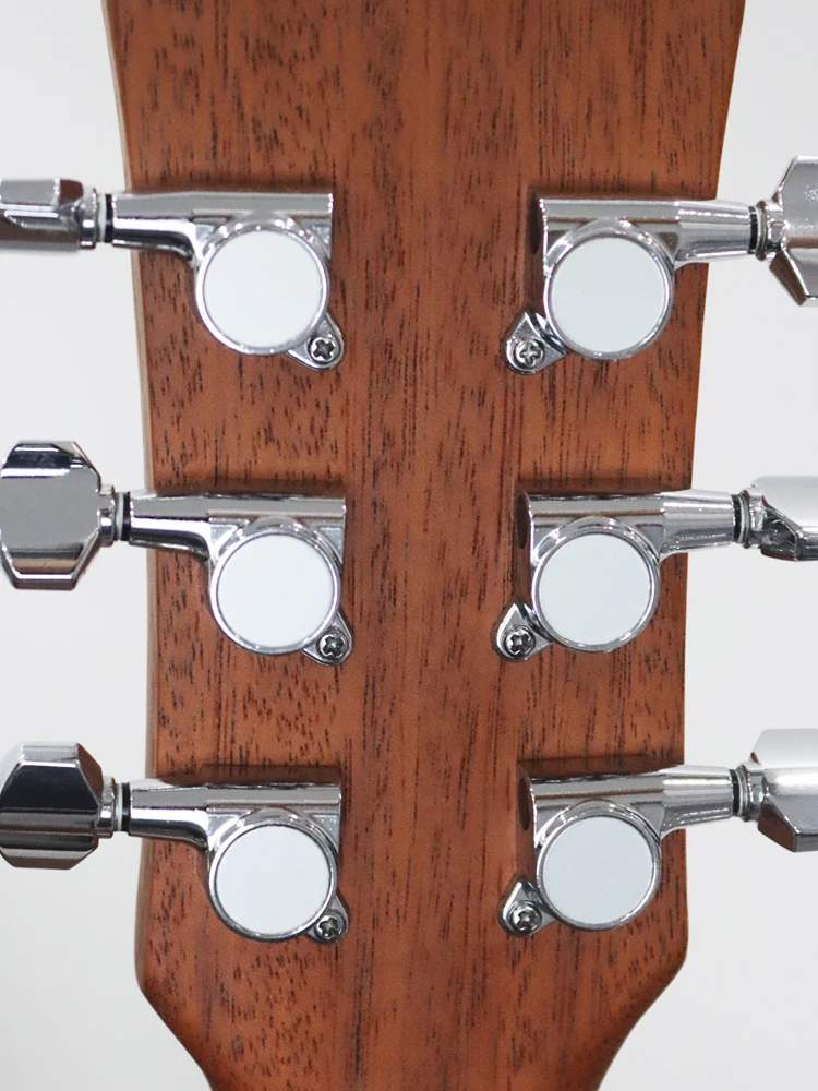 Gitarren-Mechaniken, Befestigungsschrauben, Stimmwirbel, Schrauben, 2,3 x 11,4 mm, für Gitarren-Bass-Teile, Chrom/Schwarz/Gold – Detail 3