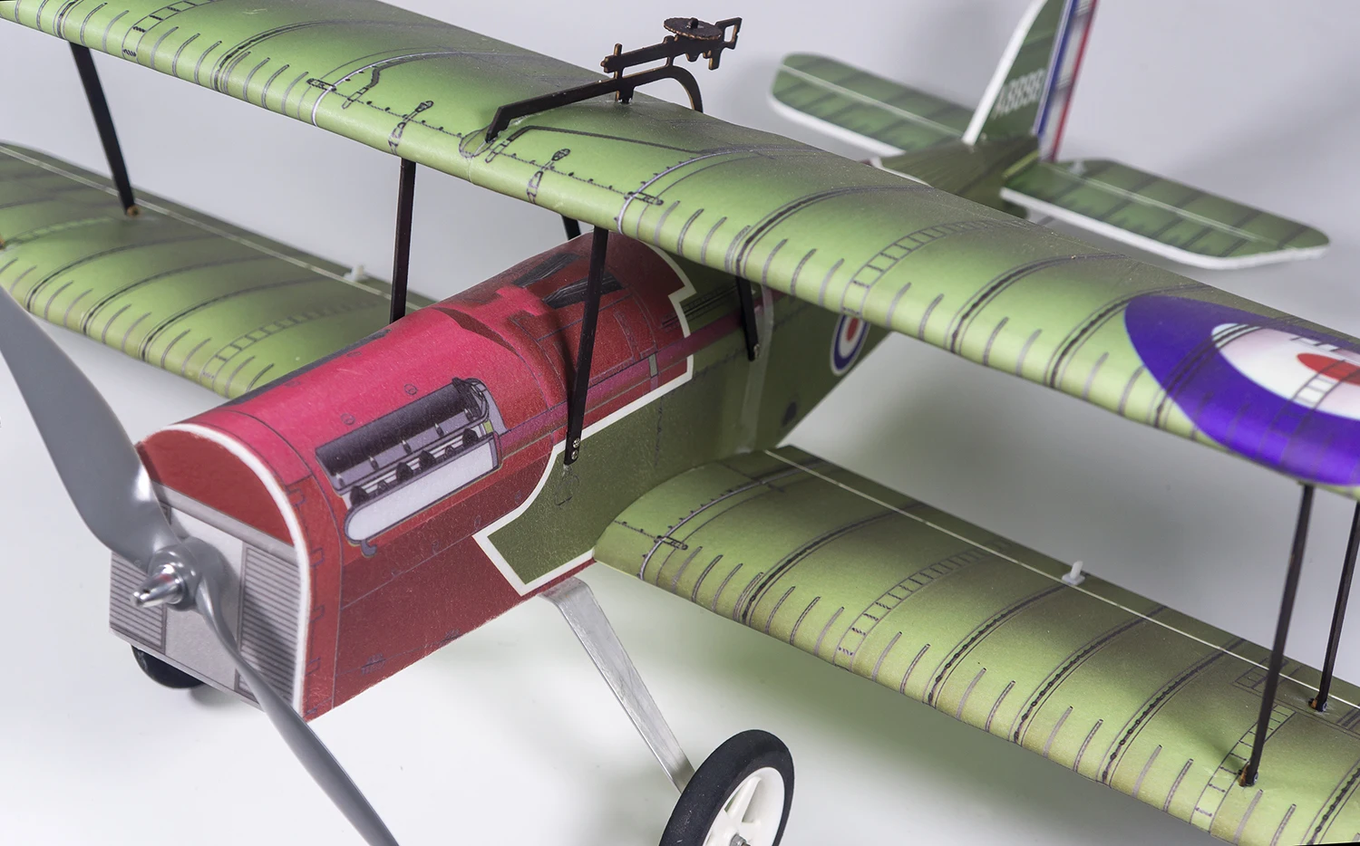 E33 800mm Wingspan PP Foam RC Airplane Model SE5A Dancing Wings Hobby Fixed-wing Aircraft 3