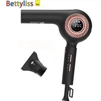 Professional High-Speed Hair Dryer - Classic Upgrade with Modern Technology and LED Display for Hairstylists 1