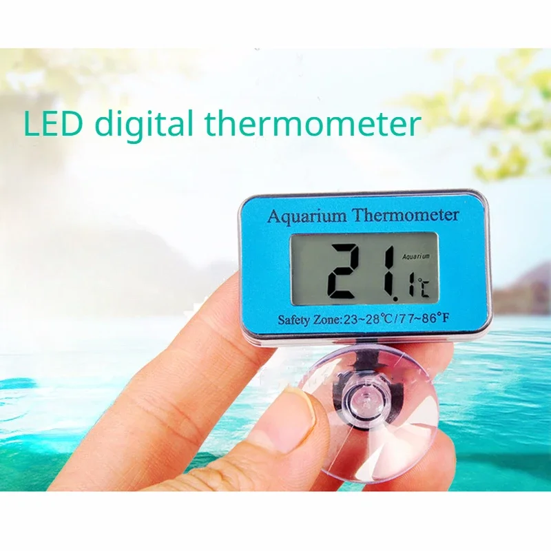 - 50~+70 Waterproof LCD Digital Fish Tank Aquarium Thermometer Submersible Water Temperature Meter Temperature Control aquarium thermometer digital temperature controller thermometer hygrometer