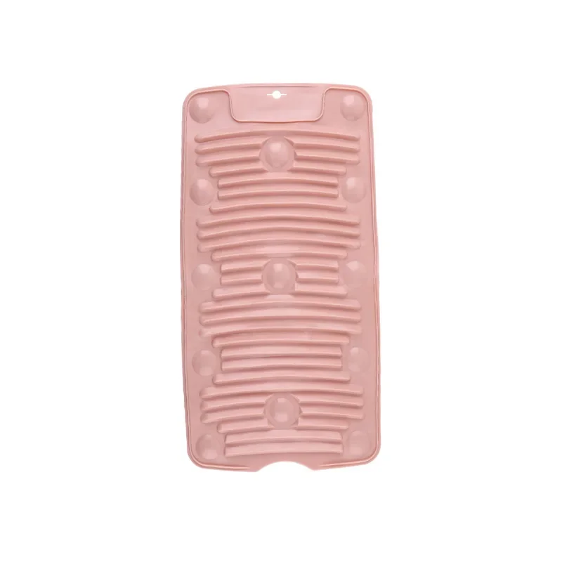 Silicone Washboard Household Small Washing Board Plastic Multifunctional Foldable Mini Soft Rubber Washboard Suction