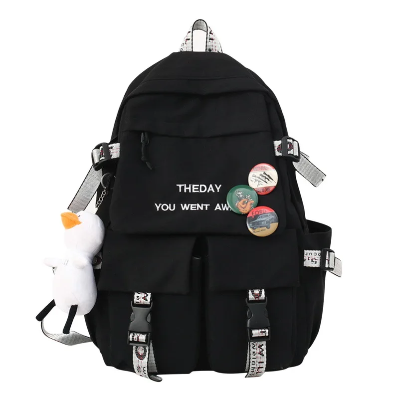 Backpack Fashion Korean School Bags For Women Girls Harajuku Shoulder Bag  Student Large Capacity School Backpacks - AliExpress