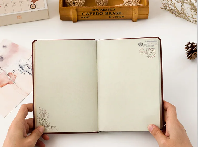 Notebook de Capa Dura de Moda Página para Colorir Europeia-estilo Retro Doce Flor Sonho Livro Cópia Notepad Página Interna 13*19cm Cor 13 Europeia-estilo retro doce notebook de capa dura