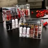 Clear 24/40 Grid Lipstick Stand Case Makeup Organizer Storage Box Lipstick Display Stand Holder Cosmetic Jewelry Organizer Box 3