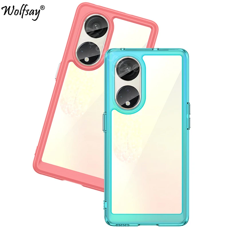 Custodia Morbida Trasparente Per Oppo Reno 8T 5G Custodia Antiurto In Silicone Color Cover Posteriore Per Oppo Reno 8T 5G Custodia Per Oppo Reno 8T 5G
