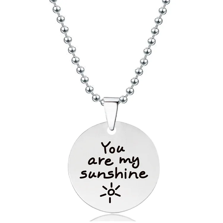 

TN1 Customized Women's Stainless Steel Necklace Multiple Necklace Thick Chain Necklace