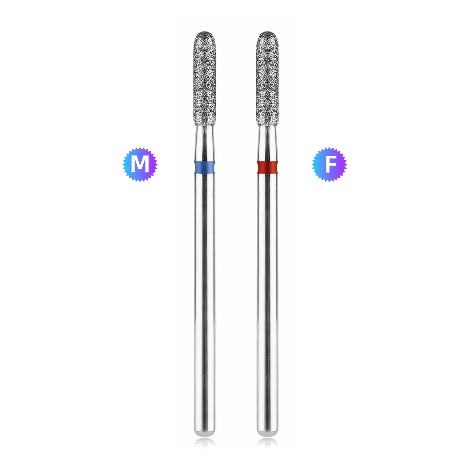 

Diamond Bit Small Barrel Shape Electric Nail Drill File Cuticle Cleaner Tool for Rotary Nail Drill Machine Manicure Pedicure