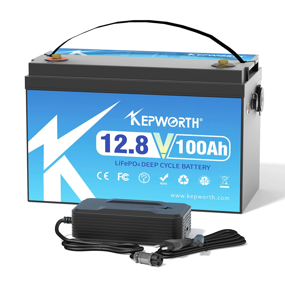 Batterie LiFePO4 12V 6Ah DCHOUSE - Rechargeable 3000 Cycles Pour Camping-car, Solaire, Golf