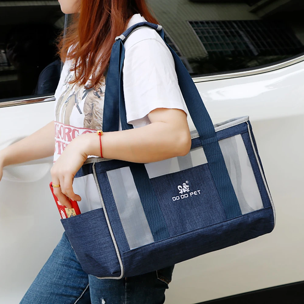 Fashion Breathable Cat Carrier Bag Transporter Portable Puppy Single Shoulder Bags Travel Pet Carrier For Small Dog Pets Handbag