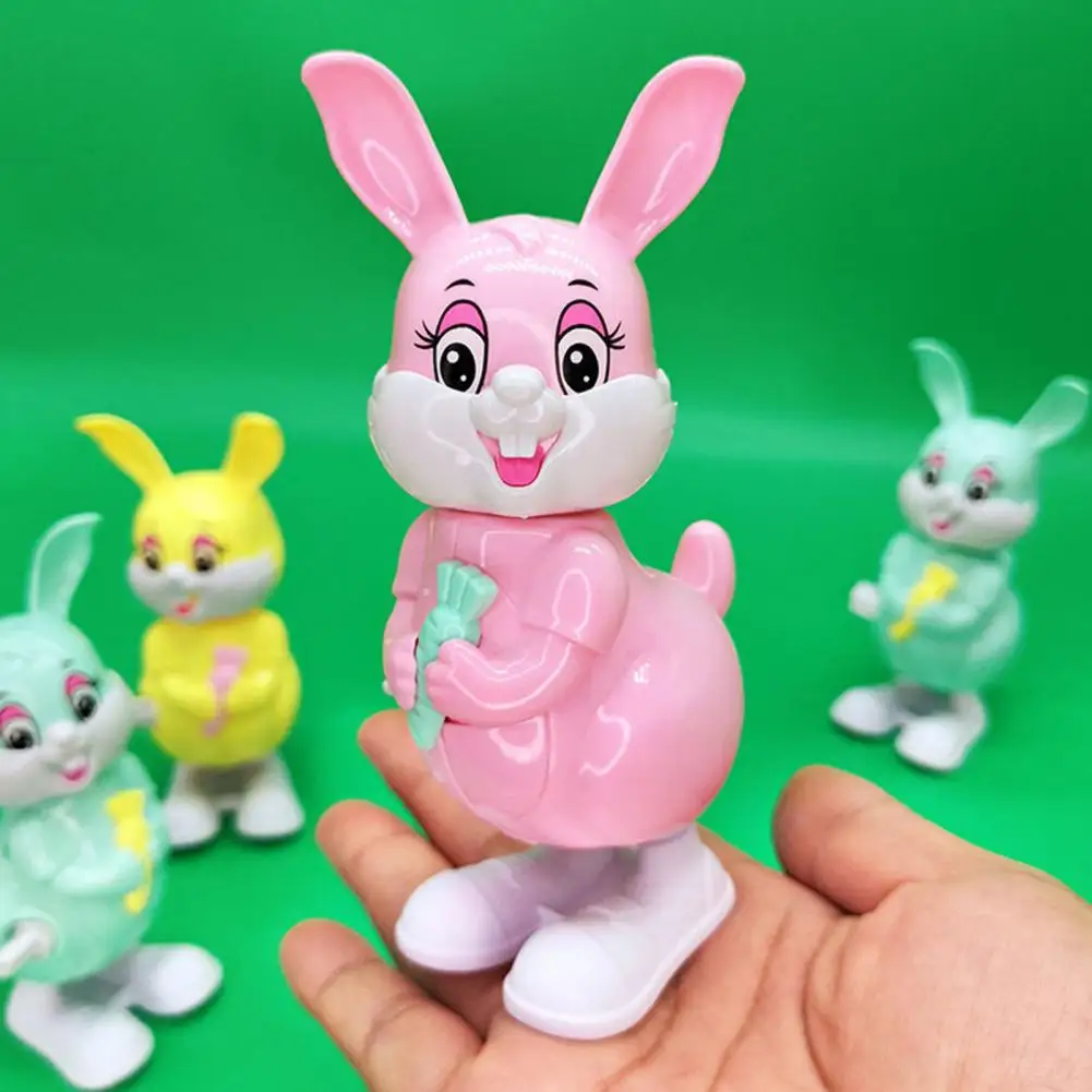 Lovely Adorable Interesting Easter Boys Girls Wind Up Rabbit Toys Gift Bag Filler Wind up Toy