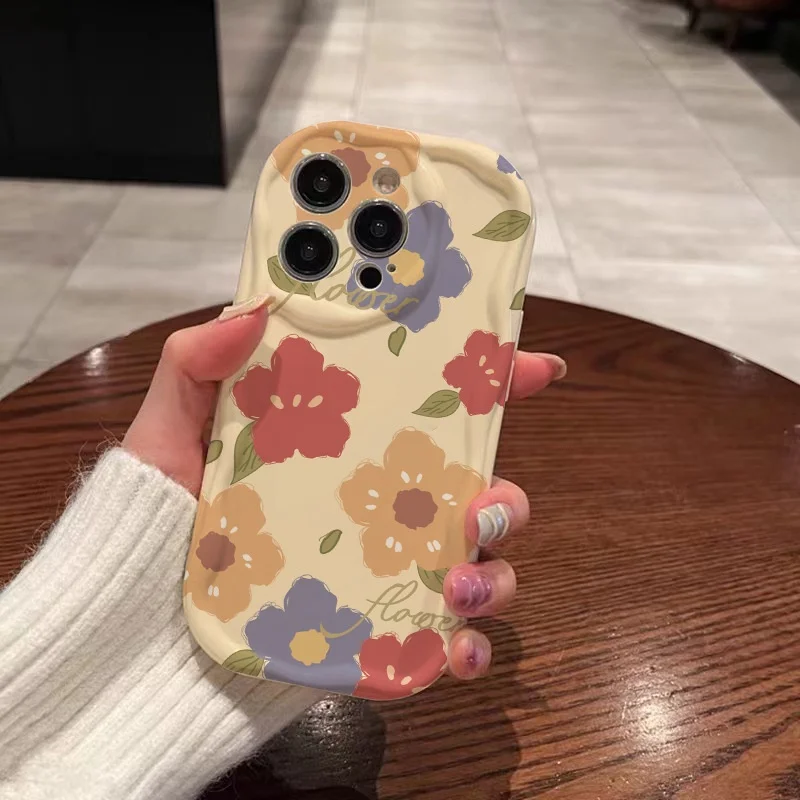 Tulip Flower Design Soft Phone Case Cover