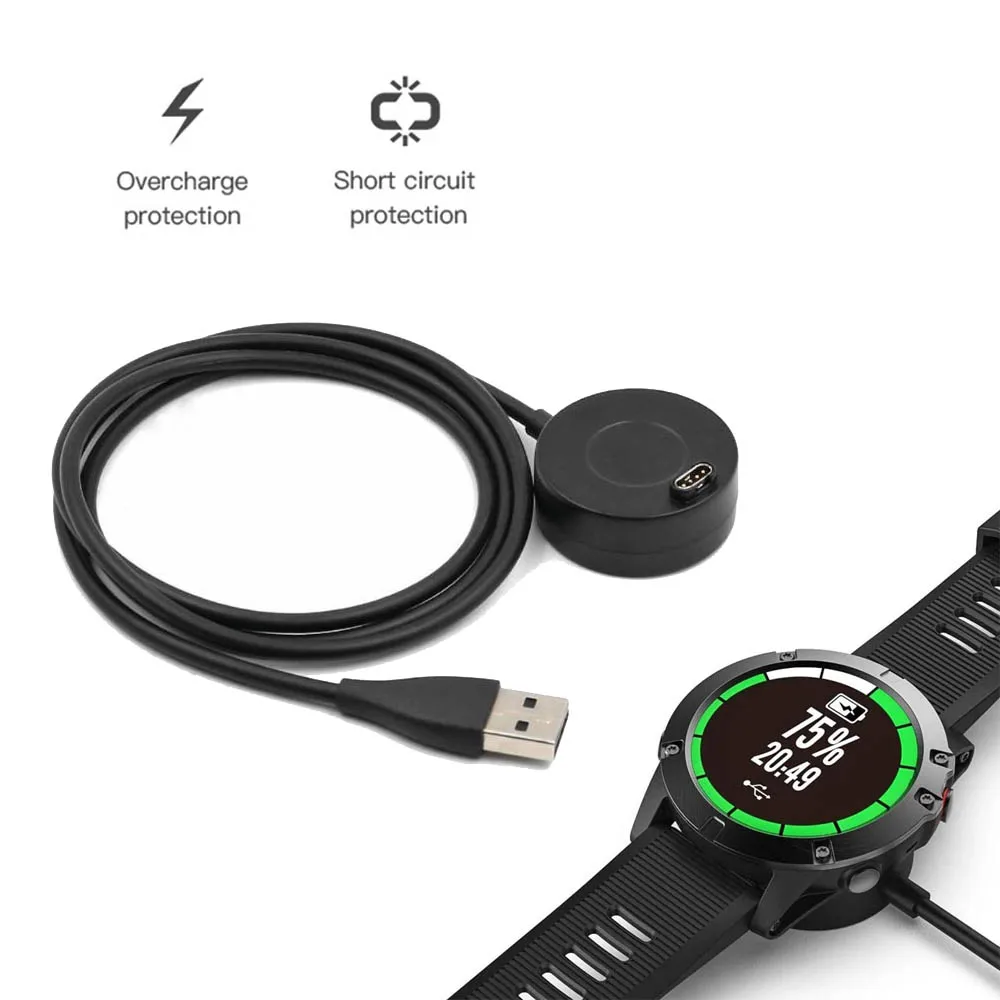 USB-кабель для зарядного устройства Garmin Fenix 7 7S 7X 6 6S 6X Pro 5 |