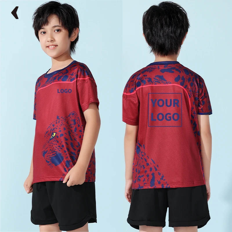 Man Table Tennis Jerseys Outdoor Sports Women Badminton T Shirt Kids Tennis Shirts Running Kit Gym Yoga Sportswear Clothes GJ256