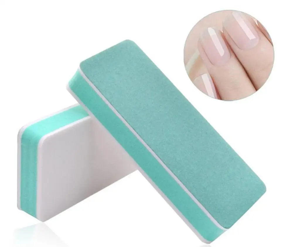 

10PCS Two Sides Reusable Nail UV Gel Polishing Block Nail Art Buffer Nail File Standing Block Nail Art Buffers Sanding Block