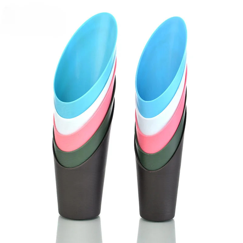 Plastic enduring Bucket Shovel Potted Cultivation Cylinder Mini Fleshy Plant Soil Spade Shovel Garden Tools 4
