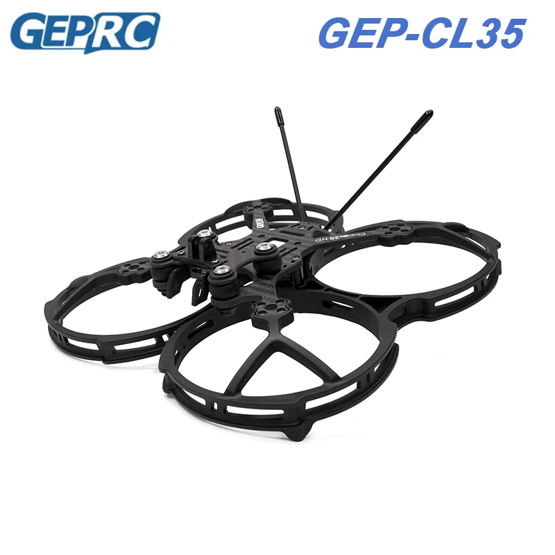 

GEPRC-CL35 Carbon Fiber 3.5inch Frame Kit CineLog35 With Propeller Guard Suitable for RC FPV Quadcopter Drones Accessories