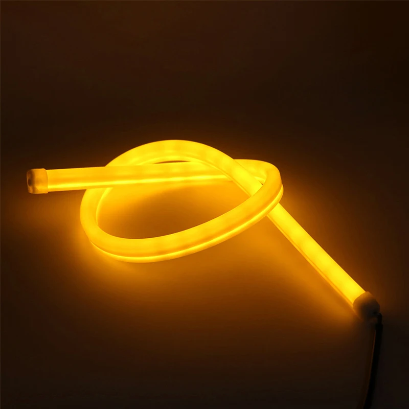 Strisce LED Frecce Dinamiche Auto XUKEY - 45cm, Luci DLR Bianco/Giallo, Universali 12V