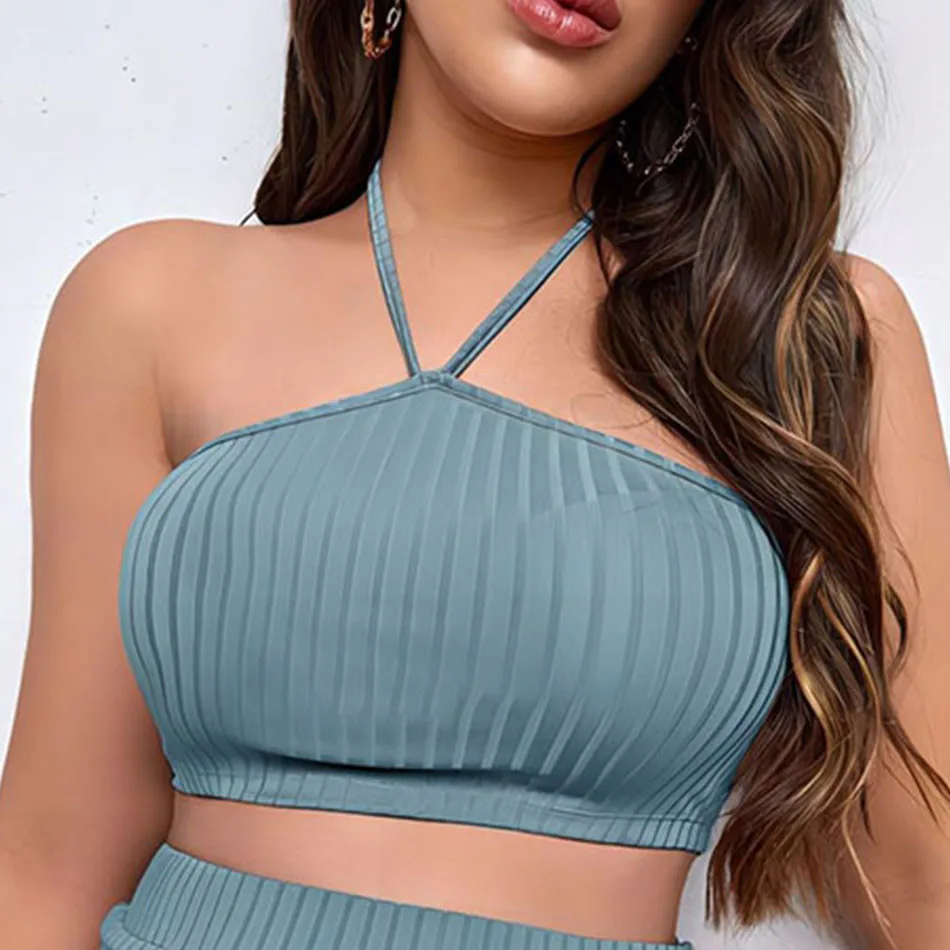 Women Maternity Sets Maternity Clothing Sets Knitted Ribbed Suspender Top Paired with Pencil Skirt Adjustable Belt and Comfortable for Pregnant Women